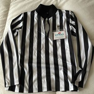 Boys Large Mr. Litwak shirt and name tag EUC